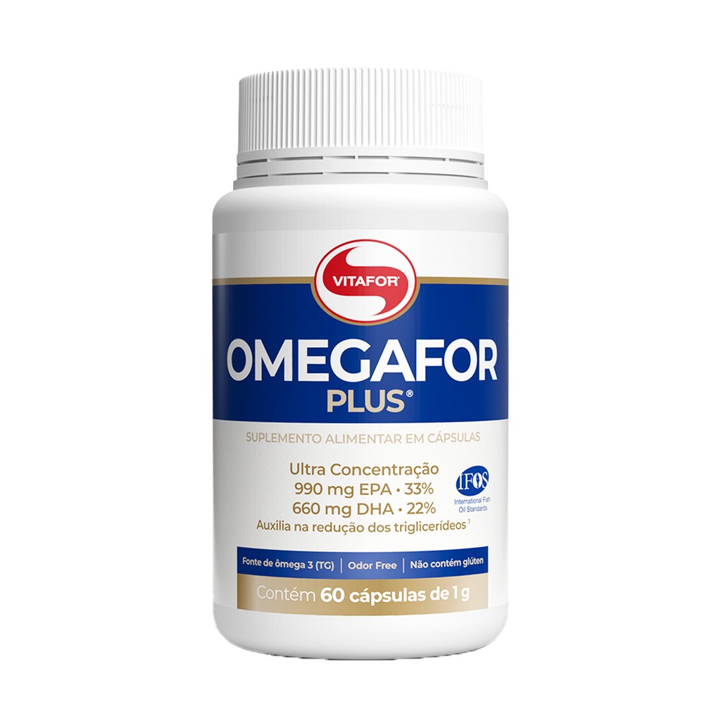 Omegafor Plus 60 Capsulas 1000mg - Vitafor