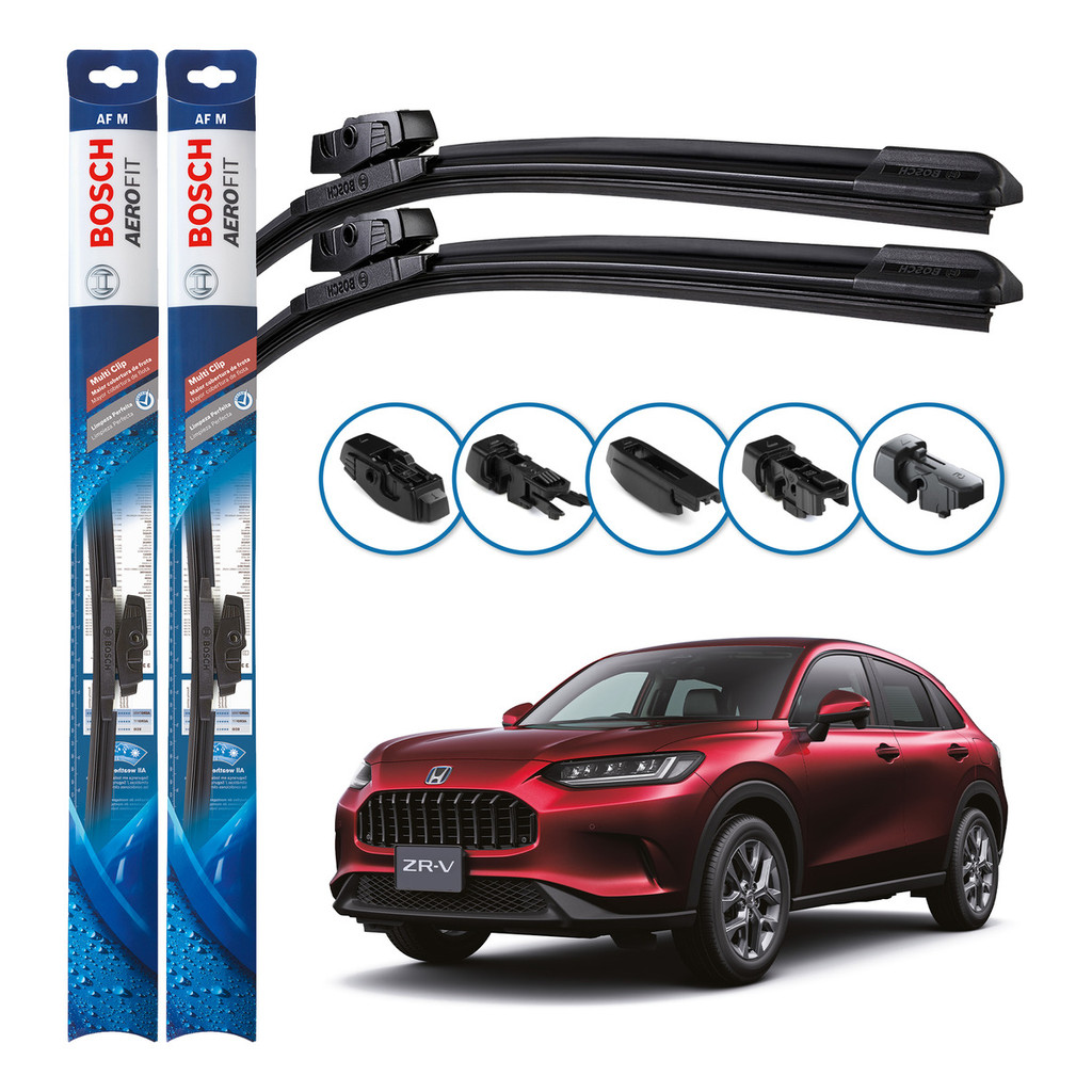 Par de Palhetas Limpador Parabrisa Multiclip Original Bosch Honda ZRV 2024 em Oferta na Shopee