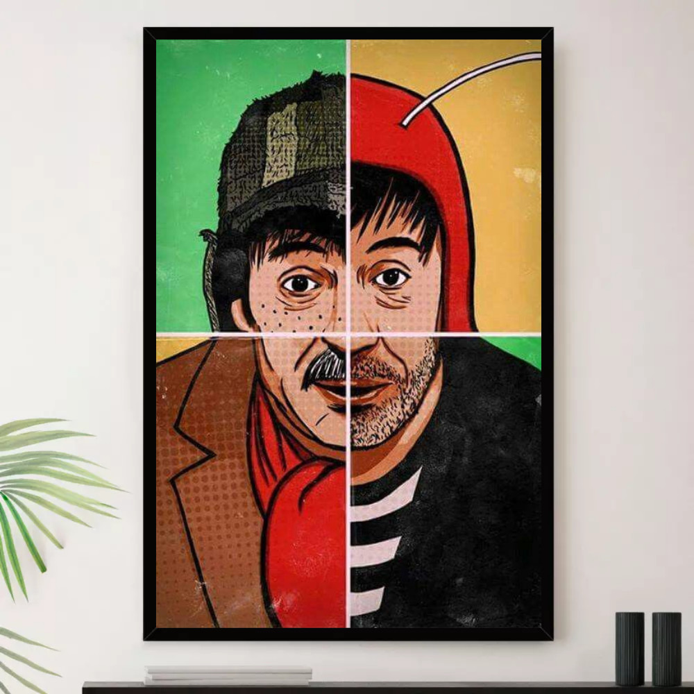 Quadro Chaves Chapolin Chapatin Decorativo