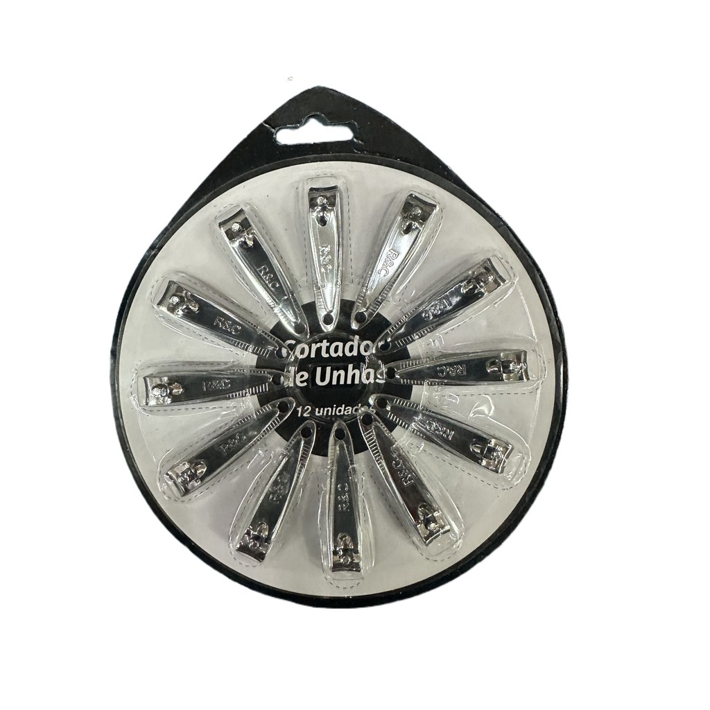 Cartela Cortador De Unha Pequeno Para Mãos 12 Unidades em Oferta na Shopee