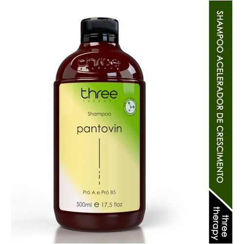 Pantovin Shampoo Antiqueda e Acelerador de Crescimento Pro A + Pro B5 Cresce Até 3x + Rápido 500ml em Oferta na Shopee
