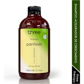 Pantovin Shampoo Antiqueda e Acelerador de Crescimento Pro A + Pro B5 Cresce Até 3x + Rápido 500ml em Oferta na Shopee