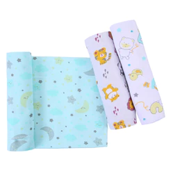 Kit Cueiro Incomfral Bercinho Estampa Neutra - 03 Peças 70cmX50cm