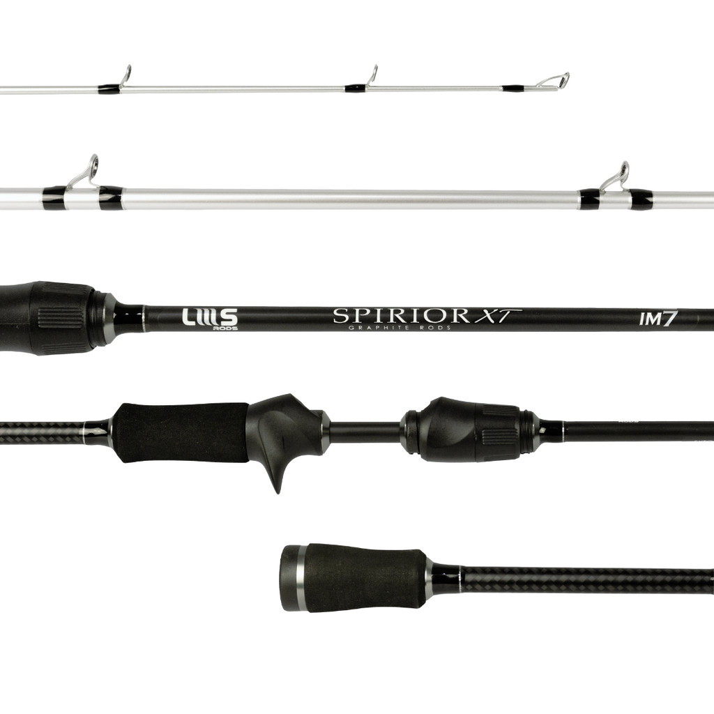 VARA DE PESCA PESCARIA CARRETILHA LUMIS SPIRIOR CAST XT 1.76M 08-20lb - CARBONO TORAYCA IM7 - PESCA ESPORTIVA - TUCURANE