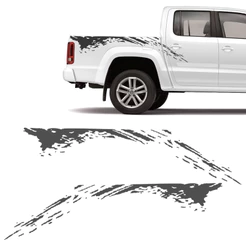 Kit Faixa Amarok Adesivo Lateral Decorativo Personalizado