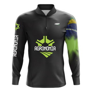 Camiseta Pesca Agro Uv50+ Agronomia top em Oferta na Shopee