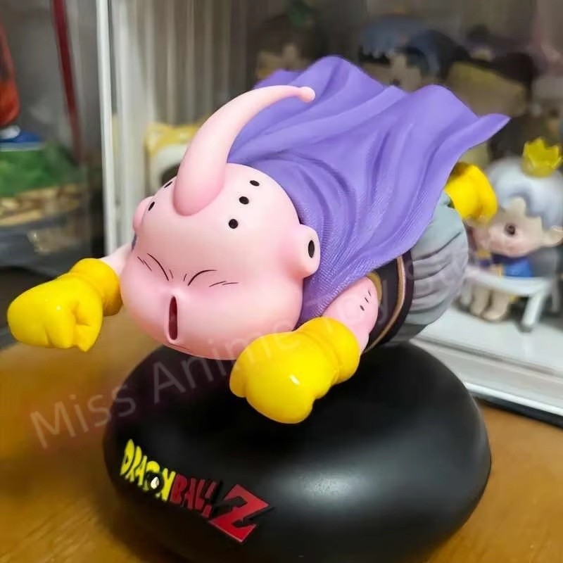 14cm Dragon Ball Anime Figura Buu Figuras De Levitação Magnética Majin Pvc Modelo Bonecas ...