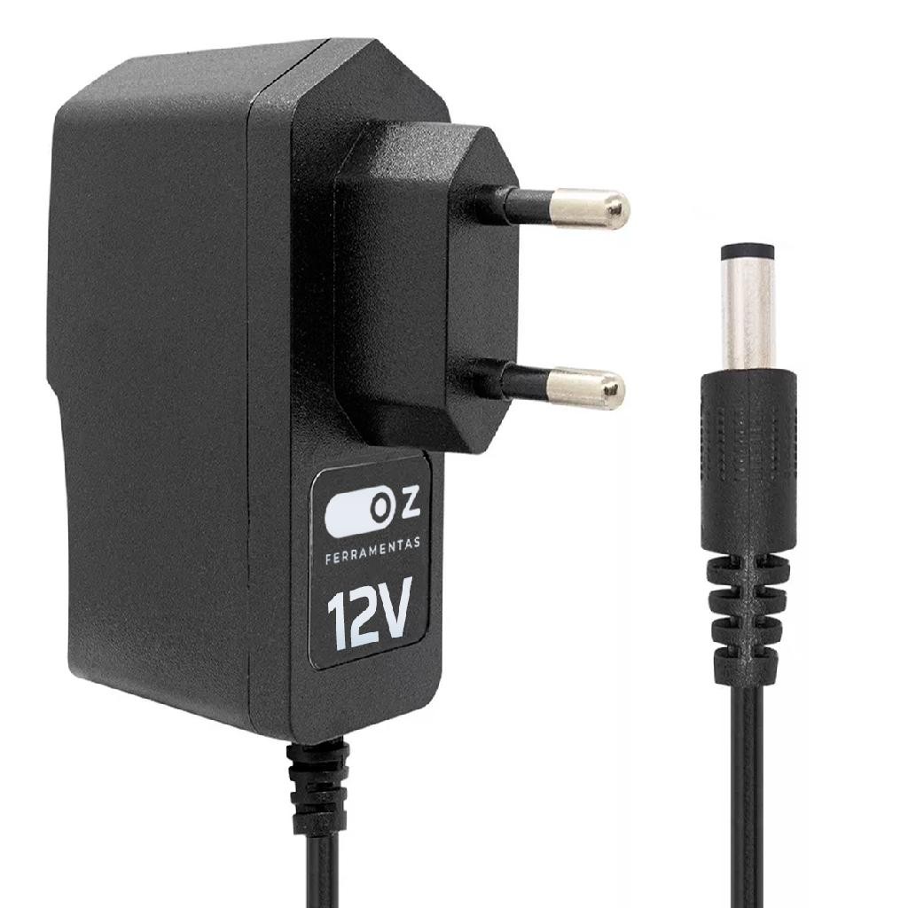 Fonte De Alimentação Bivolt 12v Para Parafusadeiras Oz em Oferta na Shopee