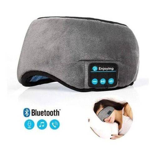 Máscara de Dormir Tapa Olho com Bluetooth Fone De Ouvido Confortável em Oferta na Shopee