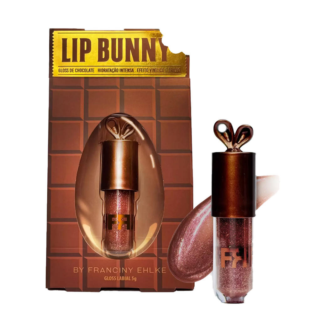 Gloss LipBunny Labial Franciny Ehlke Lip Bunny 5g em Oferta na Shopee