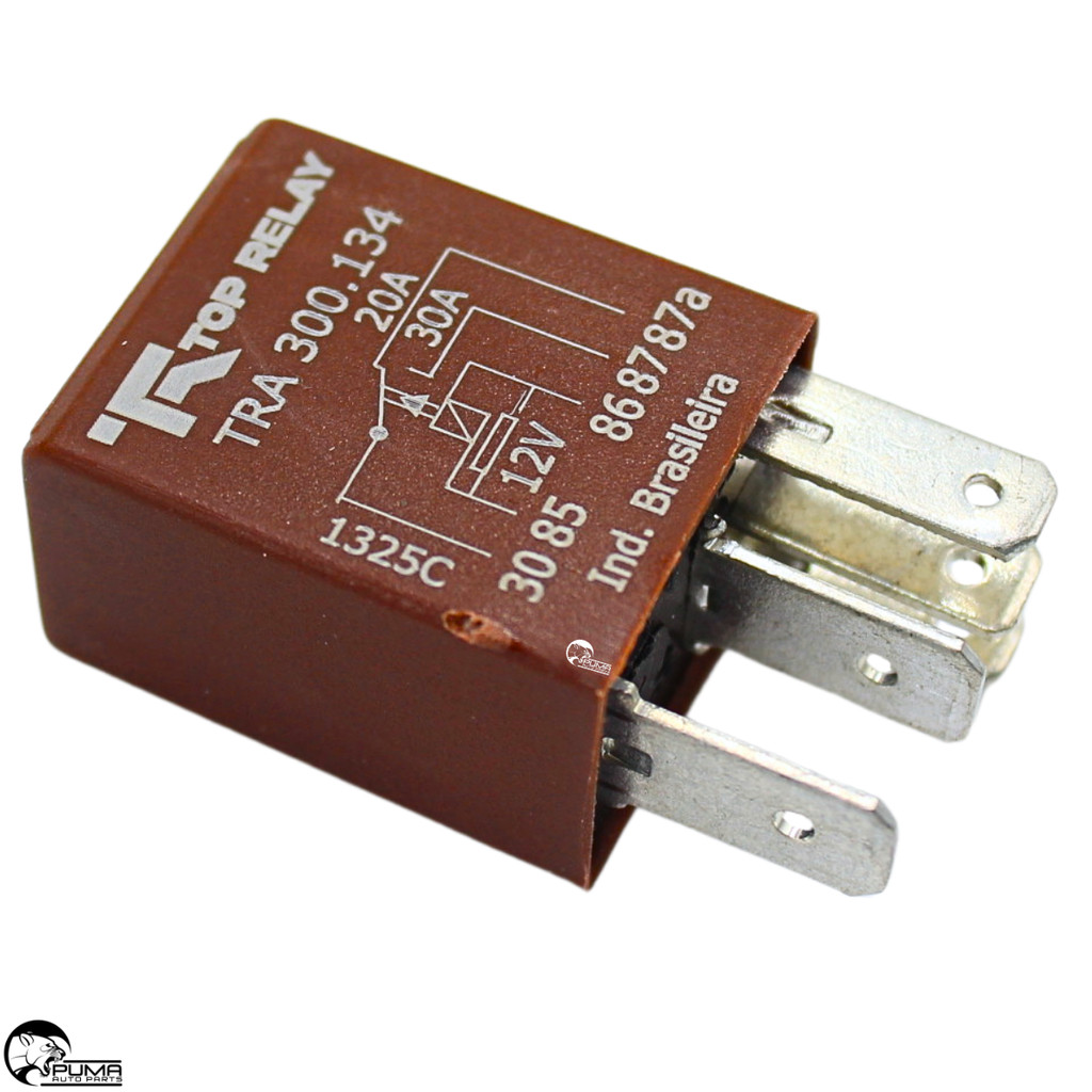 Mini Relé Automotivo Auxiliar 12V 5 Terminais 30 Amperes — imagem 2 de 2