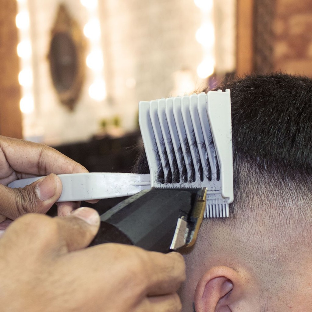 Pente Barber Degradê Curvo - Santa Clara