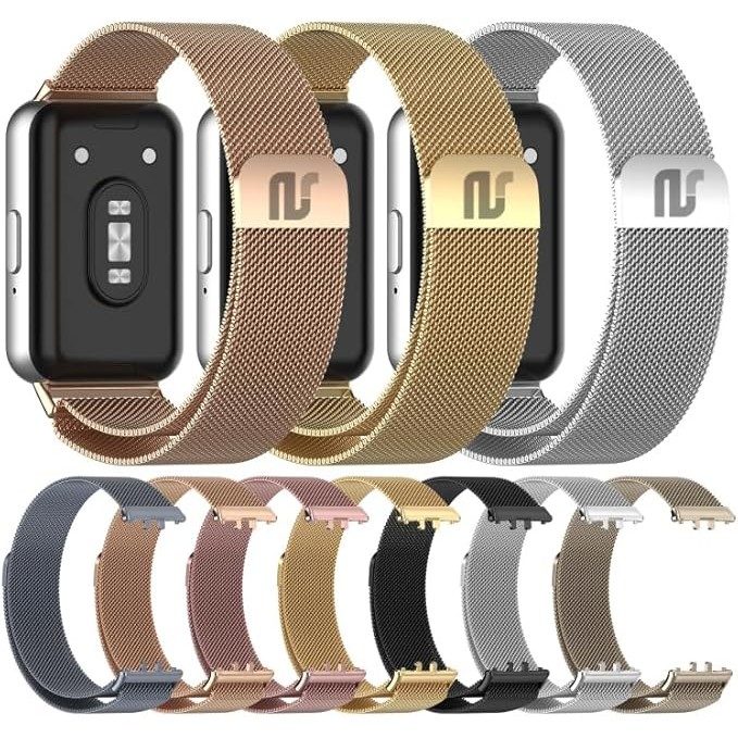 Pulseiras NSmart magnética em aço inoxidável compativeis com Galaxy FIT 3