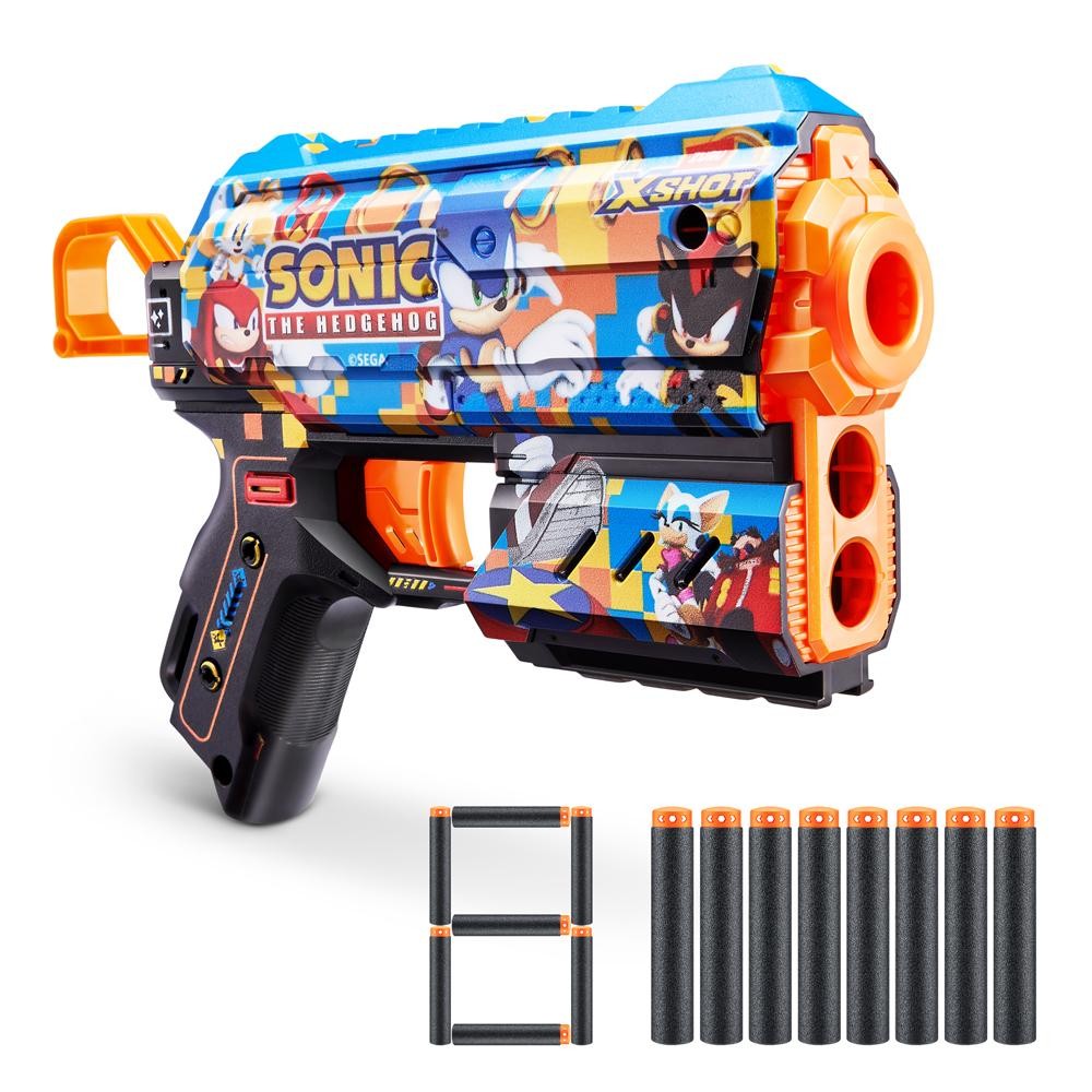 Lançador de Dardos X-Shot - Sonic Team em Oferta na Shopee