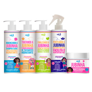 Kit Widi Care Jubinha Shampoo, Condicionador, Creme Levinho, Spray, Manteiguinha em Oferta na Shopee