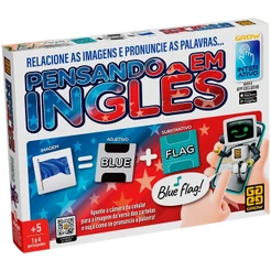 JOGO DE TABULEIRO PENSANDO EM INGLÊS GROW IMAGENS PALAVRAS PRONUNCIA FALAR APP APLICATIVO INTERATIVO