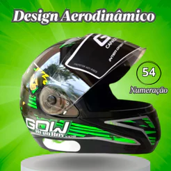 Capacete Infantil Kids Tamanho 54 Masculino