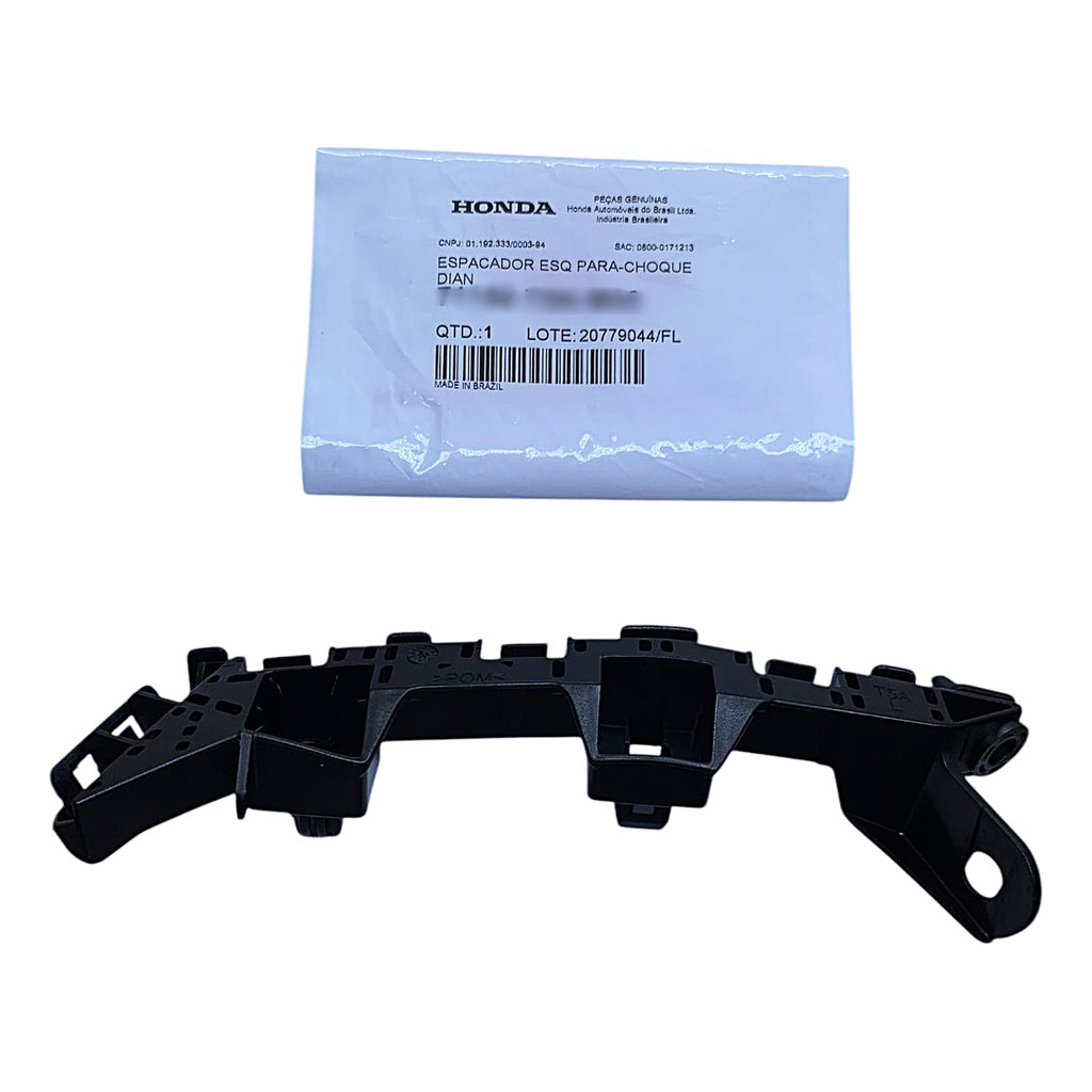 Guia Parachoque Dianteiro Lado Esquerdo Honda Fit 15/20 Orig