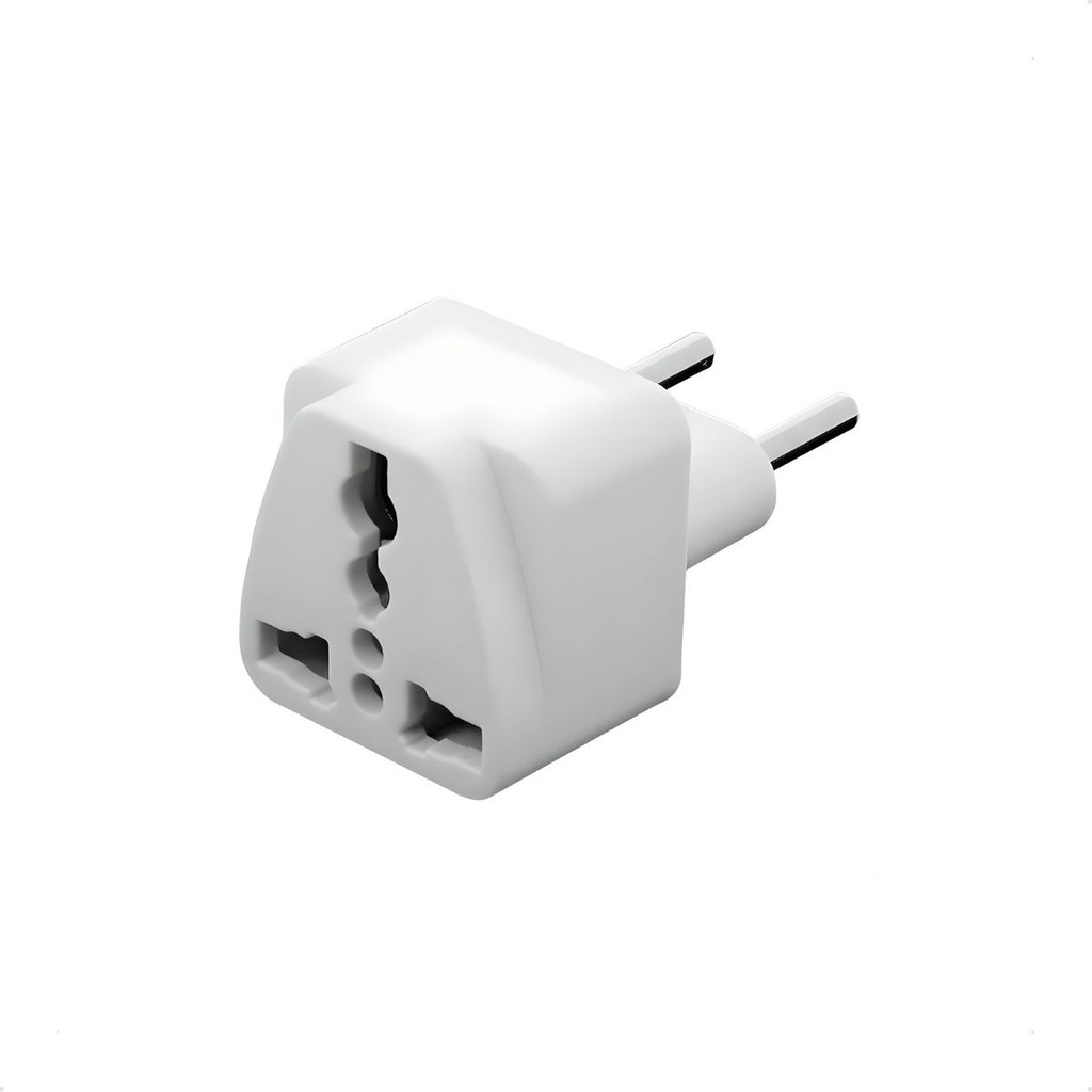 Adaptador Tomada Universal 250V Padrão Europa Uk Para Brasil 10A tipo F, tipo C