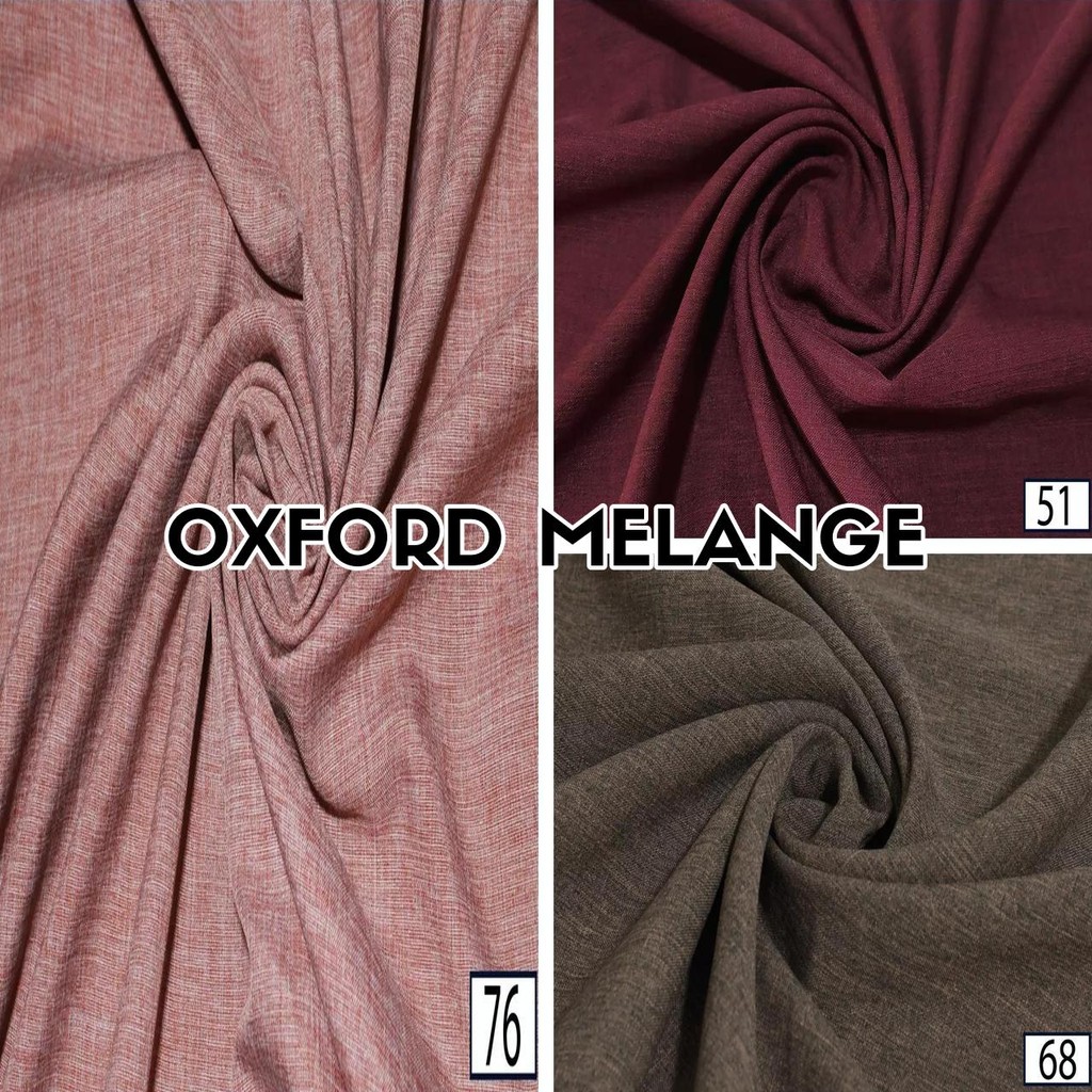 1 Metros Tecido Oxford Melange - Alfaiataria Melange (1m x 1,46m)