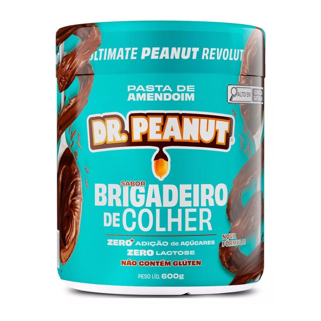 Pasta de Amendoim Dr Peanut Brigadeiro de Colher  600g - Food & Beverages