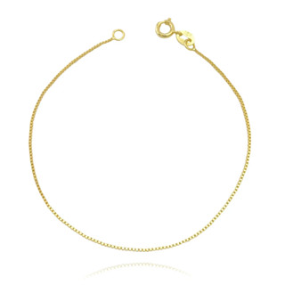 Pulseira Veneziana Ouro Pulseira Maculina Banhada 1mm Pulseira Fininha em Oferta na Shopee