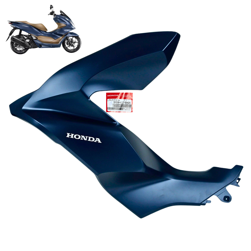 Carenagem Dianteira Farol Esquerda Pcx 160 Dlx 2023 A 2024 Azul Original Honda