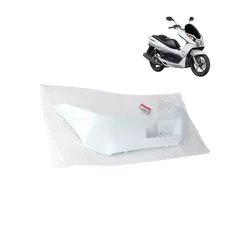 Tampa Lateral Piso Esquerda Pcx 150 2014 A 2015 Branco Original honda