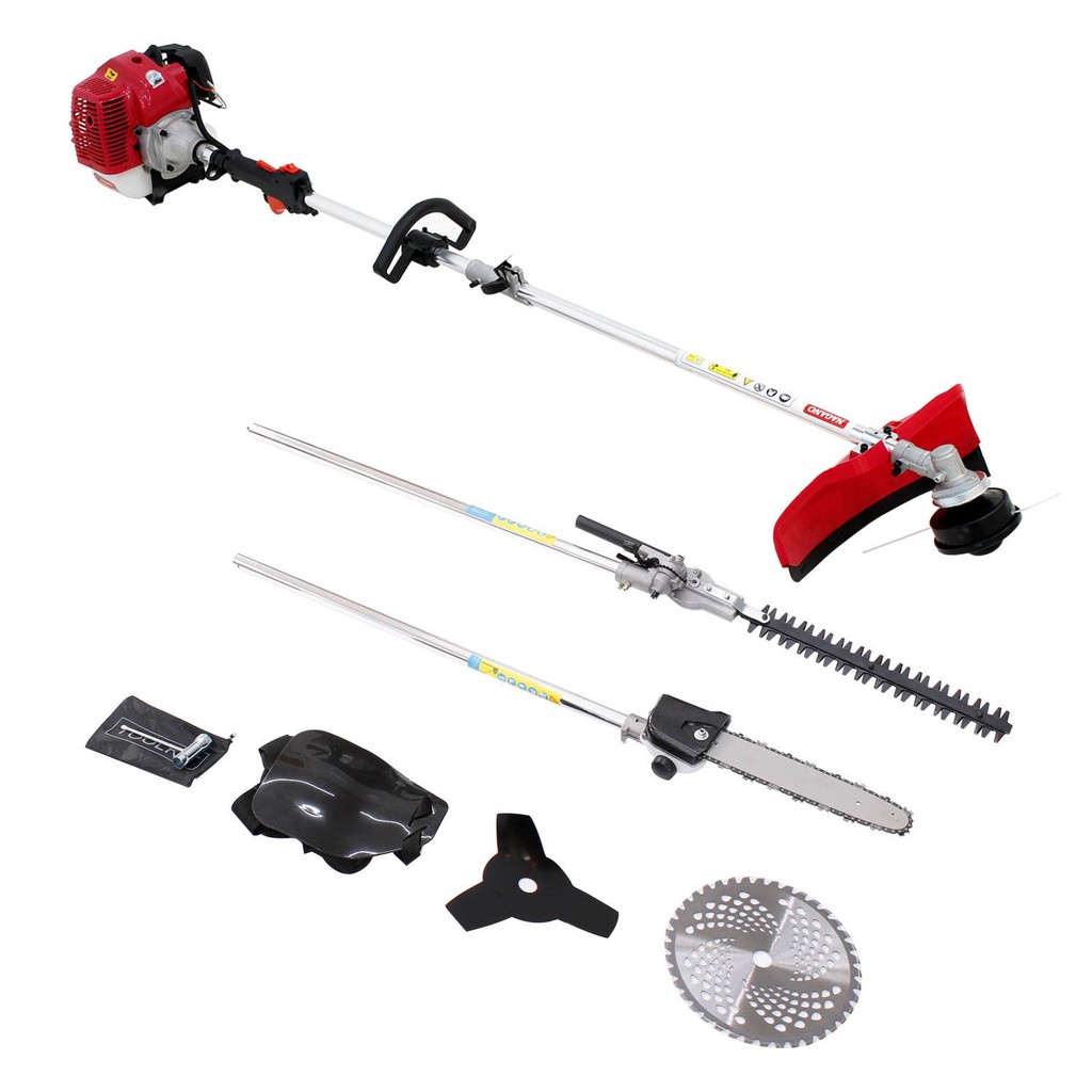 Roçadeira a Gasolina Lateral Multifuncional 5 em 1 - 52 Cilindradas - Premium - Home & Living