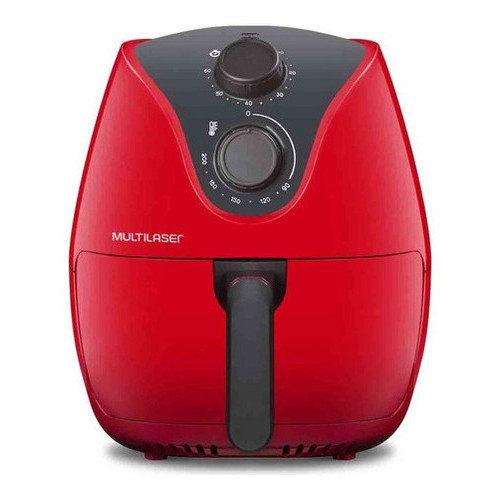 Multilaser  Gourmet Air Fryer Ce084 4l 1500w Vermelho 220v