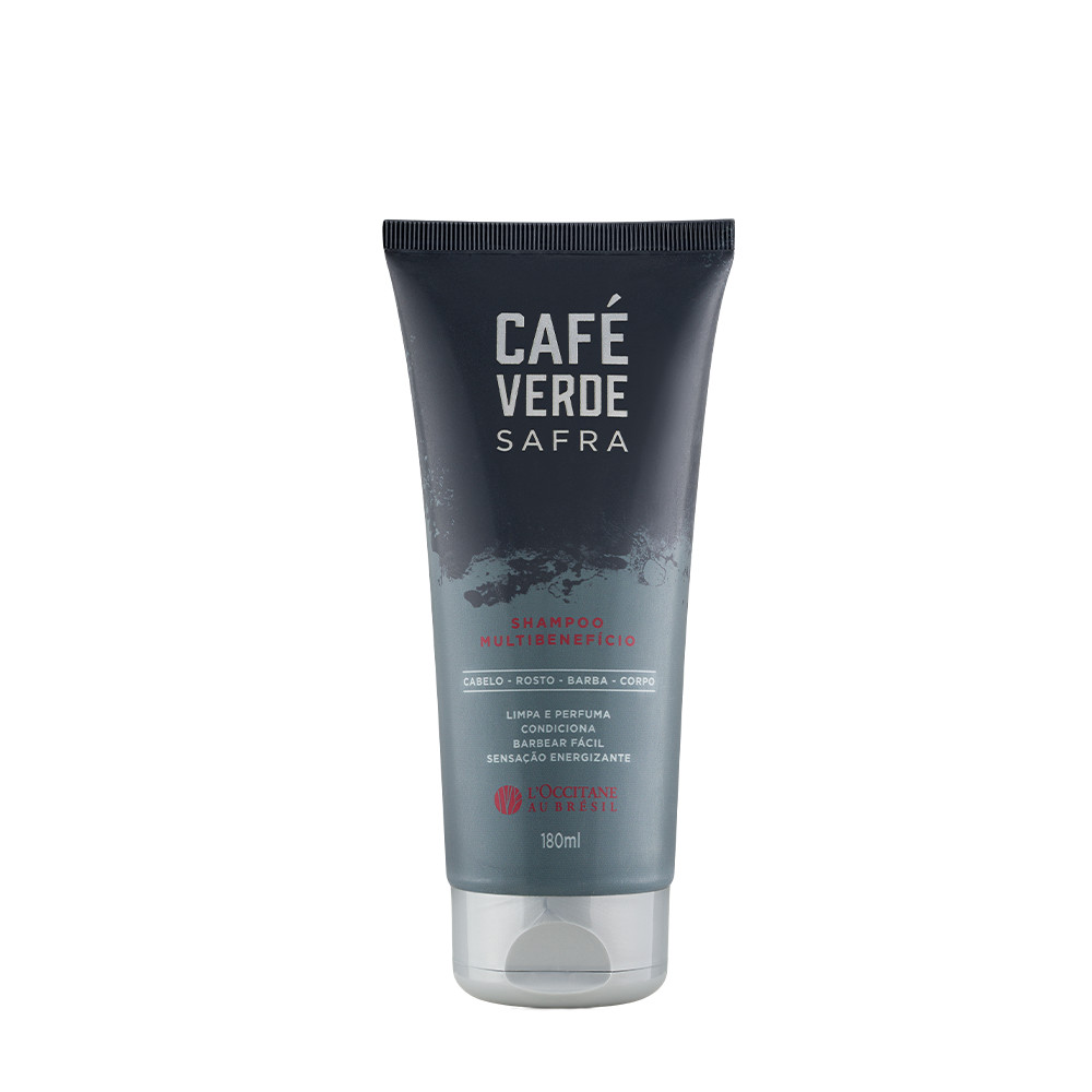 Shampoo Multibenefício Café Verde Safra 180ml - Beauty