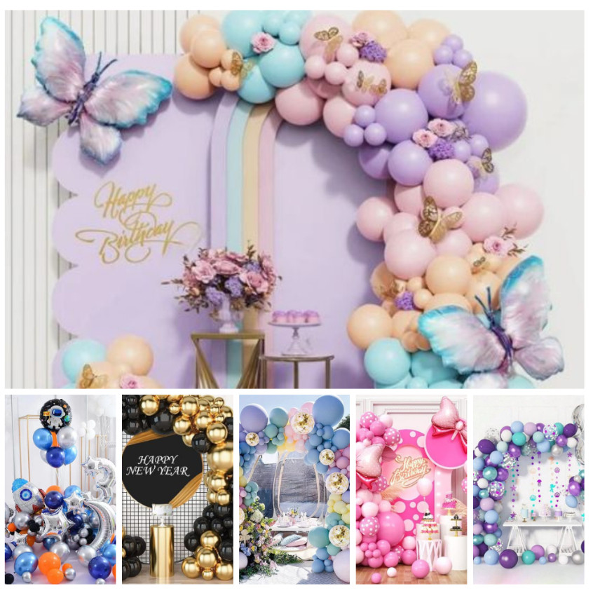 Kit Com Diversos Balões Coloridos maravilhoso kit de balões / festa/comemoração Best