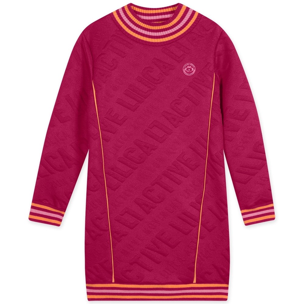 Vestido Infantil Manga Longa Lilica em Oferta na Shopee