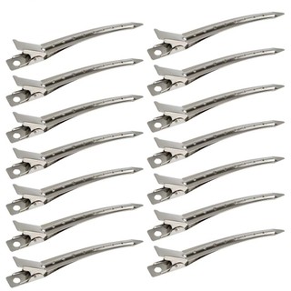 Kit Presilha Clipe Grampos Clips De Cabelo Aço Inoxidável Metal
