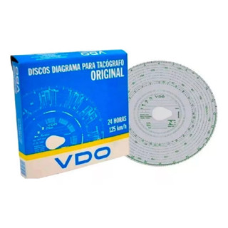 Disco Tacógrafo Diário 125km Vdo 2tj957040 Mb Atego em Oferta na Shopee