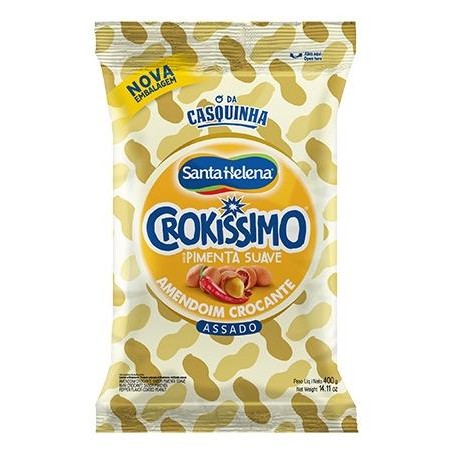 Crokíssimo Amendoim Sabor Pimenta Suave 400G