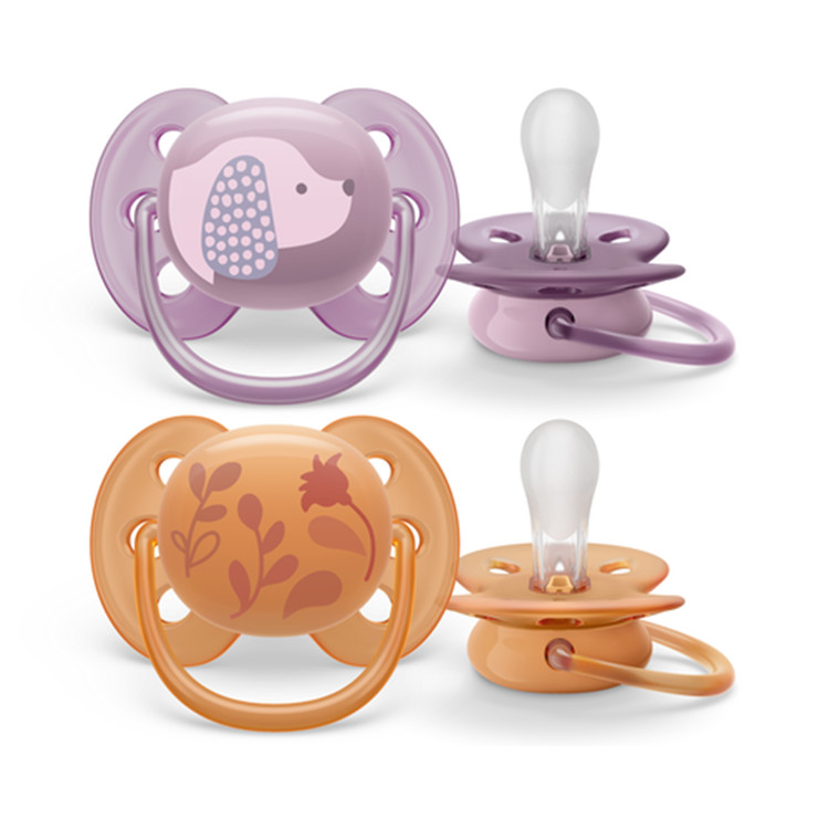 Chupeta Dupla Ultra Soft Decorada 6-18M Philips Avent