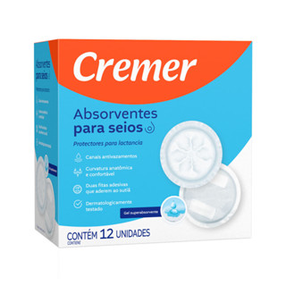 Absorvente Protetor de Seios Cremer 12 Unidades em Oferta na Shopee