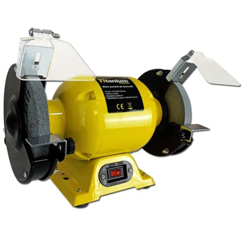 Moto Esmeril Bancada 6 Pol 300w 3550rpm Titanium - Home & Living