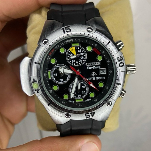 Mega Promoção Relógio Citizen Aqualand Pro-Master Eco-Drive BJ 2040  Esportivo Lançamento Envio Imediato