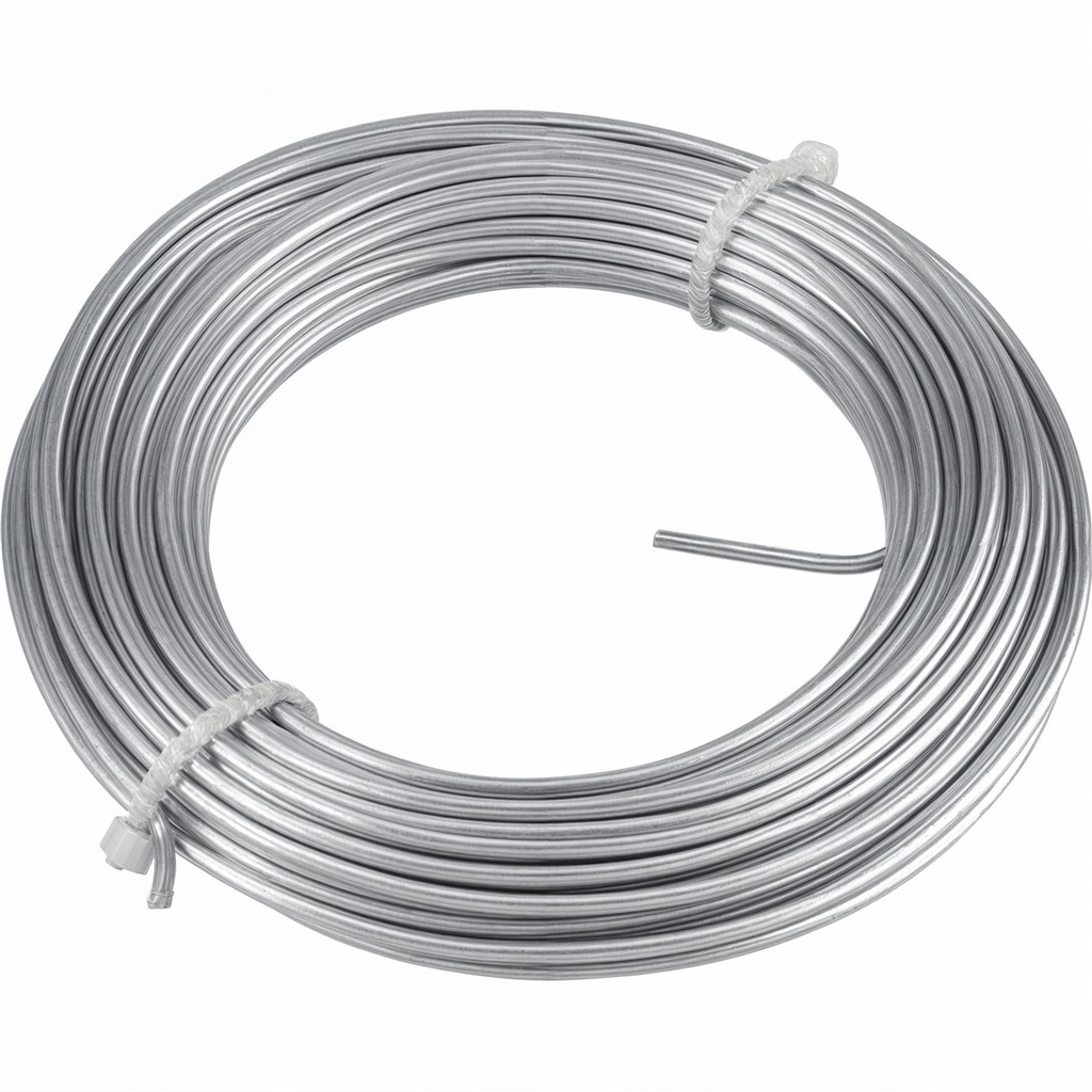 Arame Galvanizado 1,65mm Rolo 10m BWG 16 Liso Anti Oxidação Artesanato