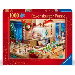 Puzzle 1000 peças Casa Natalina - Importado - Ravensburger