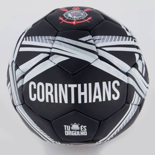 Bola Corinthians Estádios 24 Preta em Oferta na Shopee