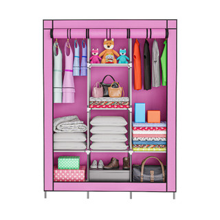 ROUPEIRO ORGANIZADOR DE ROUPA CABIDEIRO PINK PROMOÇÃO em Oferta na Shopee