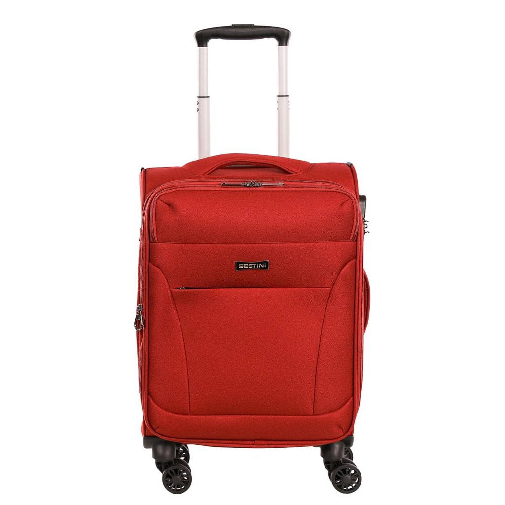 Mala de Viagem Bordo com Rodas Duplas 360° Ultralight 5T Plus Laranja - Telha
