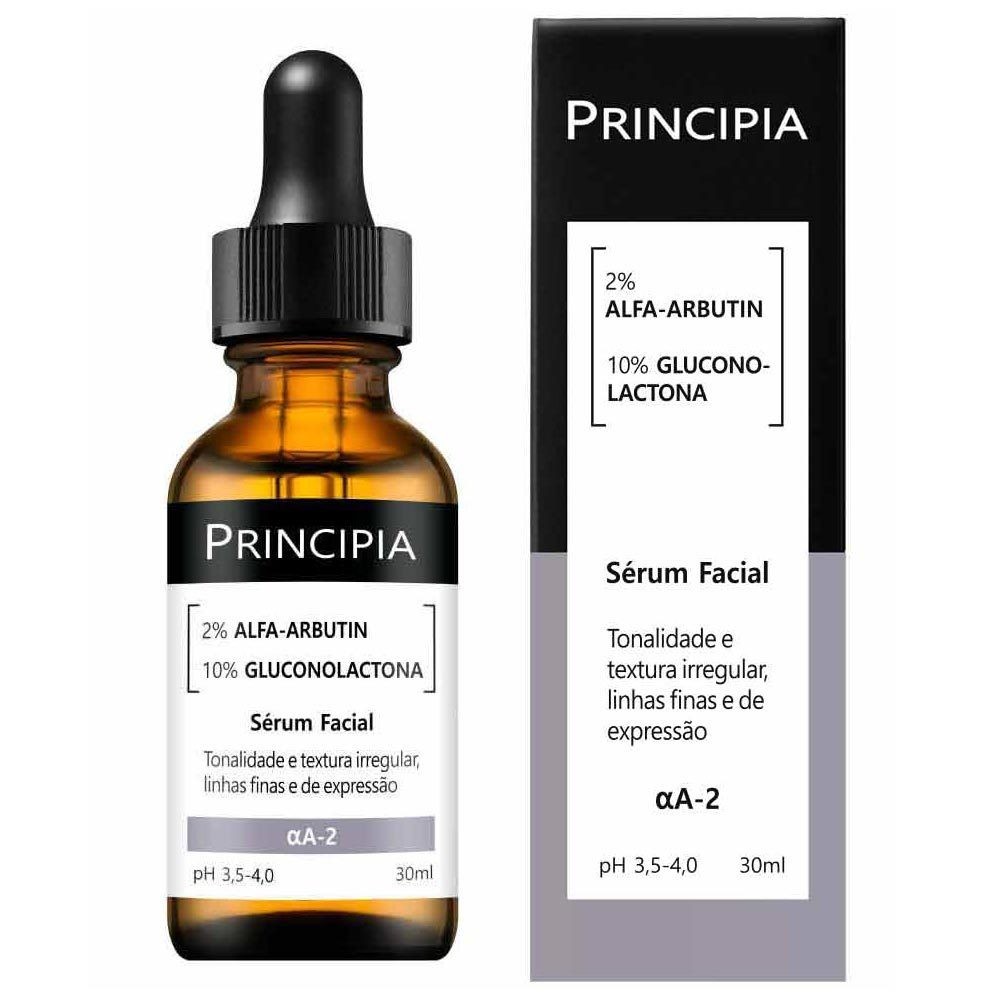 Sérum Principia 2% Alfa-Arbutin + 10% de Gluconolactone aA-2 em Oferta na Shopee