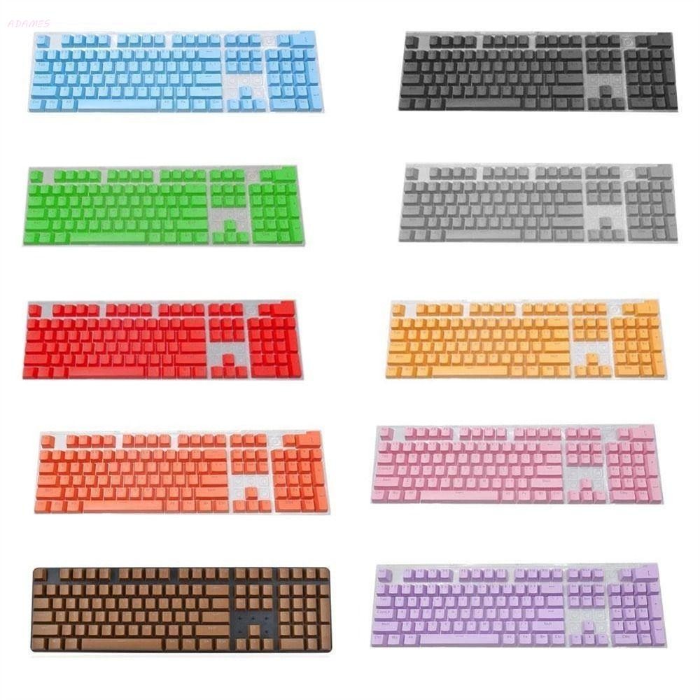 ADAMES Teclado Keycap Substituição De ABS Mecânico Injeção OEM 104/108 980k Teclas Em Branco em Oferta na Shopee
