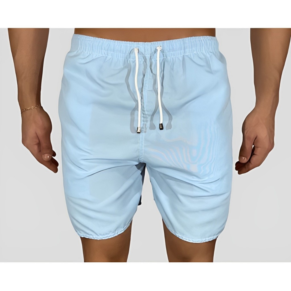 Short Masculino Tactel Premium Drifit Com Elastano Bermuda Praia Moda Verão Fitness