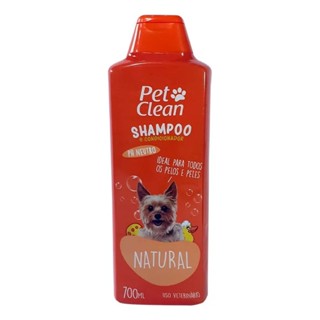 Shampoo e Condicionador Natural 700 ML - Pet Clean em Oferta na Shopee