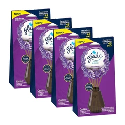 Kit 4 Difusor de Ambiente Glade Lavanda 100ml cada